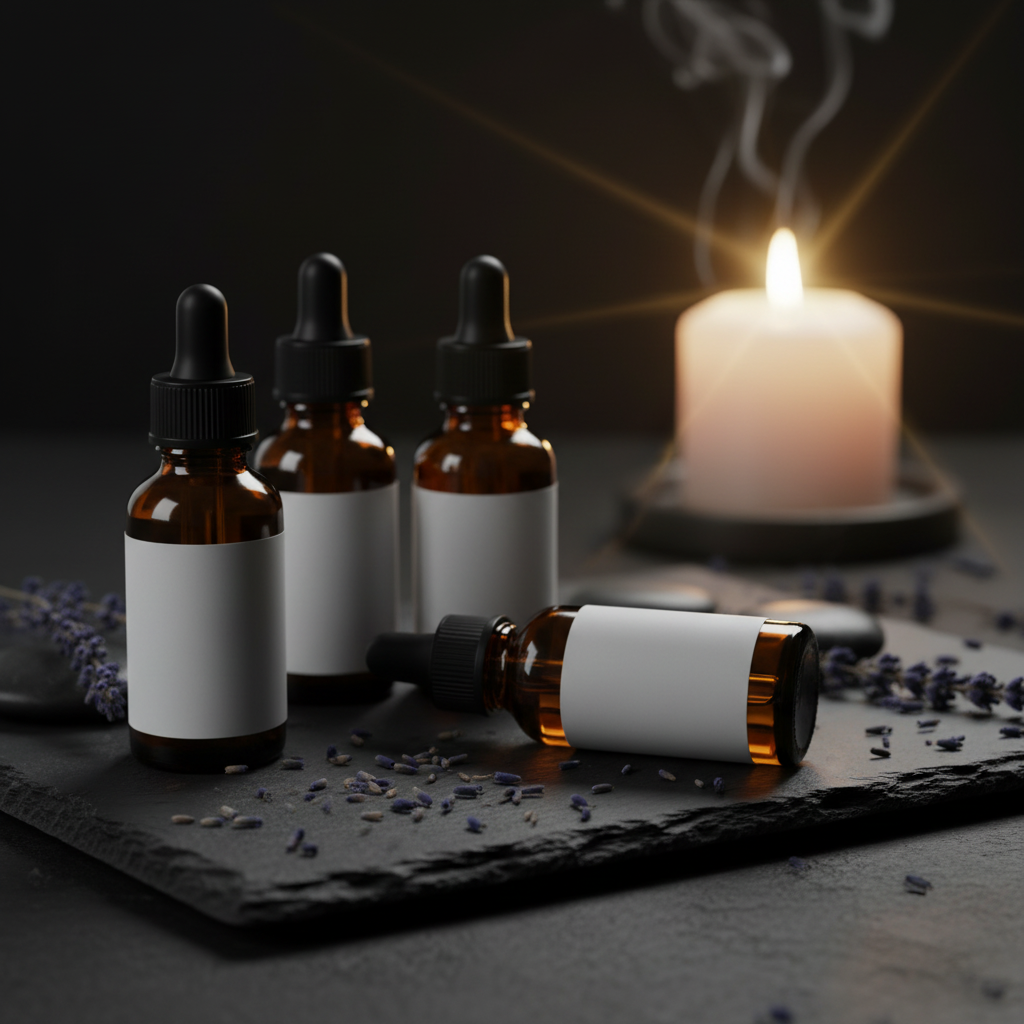 Huiles essentielles dark luxury FLORA