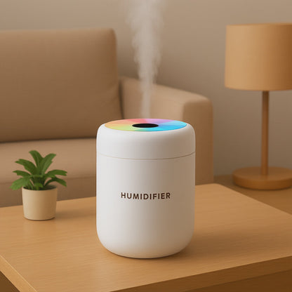 Diffuseur Veilleuse 3-en-1 — Humidificateur · Arômes · Lumière LED